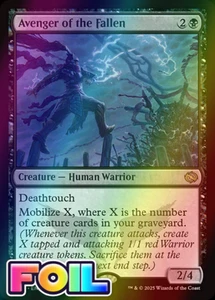 x1 Avenger of the Fallen TDM MTG 73 FOIL RARE M/NM 1x - Picture 1 of 1
