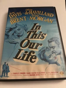 In This Our Life (DVD, 2006) Bette Davis, Olivia de Havilland, George Brent 1942 - Foto 1 di 3