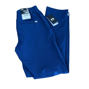 Under Armour Cold Gear Infrared HERREN Gr. 30X32 Neu mit Etikett marineblau gerade Golfhose - Bild 1 von 10