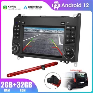 Navi 7"Autoradio GPS+Rückfahrkamera Für Mercedes Benz Vito W447 V260 Flügeltüren - Picture 1 of 24