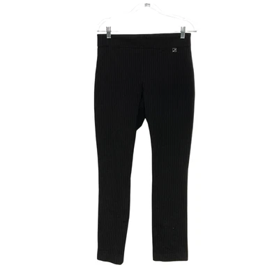 Pantalones ajustados a rayas negros Calvin Klein (talla M) Foto 1 de 4