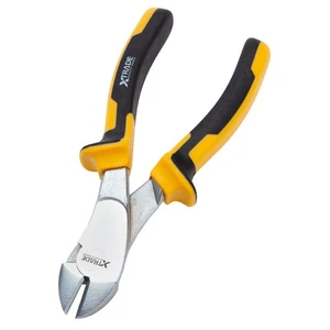 XTrade Diagonal Cutting Pliers 7" 180mm Cuts Up To 1.6mm Comfort Grip X0900191 - Picture 1 of 5