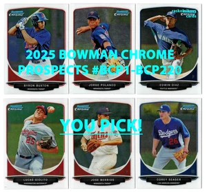 2013 Bowman CHROME Prospects #BCP1-220 Your Choice $2 or 2 Card Minimum YOU PICK - Picture 1 of 1