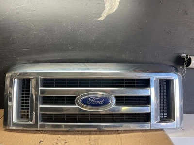 Parrilla cromada superior delantera Ford Econoline E150 E250 2008 a 2014 p8776 DG Foto 1 de 4