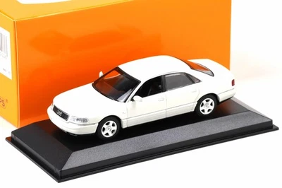 1:43 Minichamps Maxichamps Audi A8 Limousine 1999 Bianca - Immagine 1 di 3