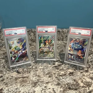 PSA 9 Bulbasaur 143/142 PSA 9 Charmander 044 PSA 9 Squirtle 148/142 - Picture 1 of 8