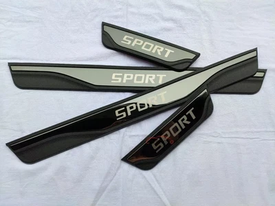 Para Subaru Impreza Accesorios Cubierta de umbral de puerta Placa de desgaste Protector de moldura Protector Foto 1 de 4