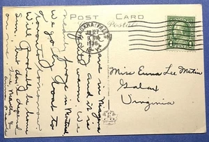 Vintage 1936 St. Josephs Shrine Montreal Postcard With 1 Cent US Stamp And Niaga - Picture 1 of 4