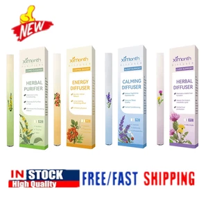 Pluma difusora de hierbas soporte para sueño e hígado limpieza pulmonar difusor calmante NUEVO - Imagen 1 de 26