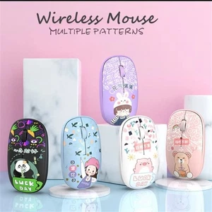 2.4Ghz Bluetooth Mice Silent Computer Mouse New Wireless Mouse  Office - Afbeelding 1 van 20
