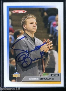 Scott Brooks signed Autogramm Auto 2006 Topps Total #374 Coach Nuggets - Bild 1 von 1