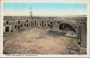 Corte Forte Marion Sant'Agostino FLORIDA bordo bianco CARTOLINA D15 - Foto 1 di 2