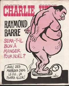 CHARLIE HEBDO N° 369 du 8/12/1977 CABU : RAYMOND BARRE - Imagen 1 de 1