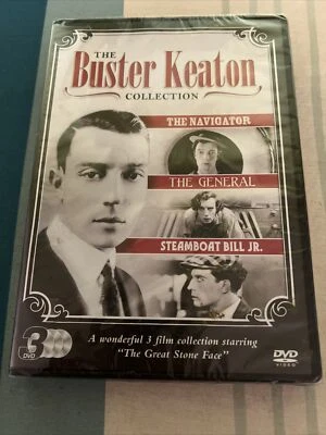 Buster Keaton Collection (DVD, 2017)- NEW AND SEALED- REGION 0 (ALL REGIONS) - Image 1 of 4
