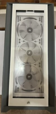 Corsair iCue 5000X RGB PC Case - White - Image 1 of 4