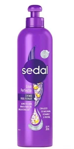 SEDAL CREMA PARA PEINAR LISO PERFECTO/LEAVE IN HAIR CREAM FOR STRAIGHT HAIR 10oz - Picture 1 of 3