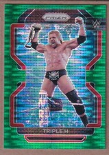 2022 Panini Prizm WWE Prizms Green Pulsar #194 Triple H 06/25