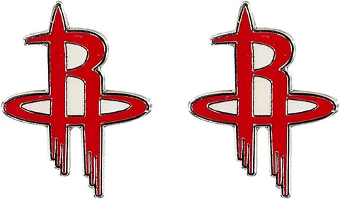 HOUSTON ROCKETS TEAM POST STUD EARRINGS Cover
