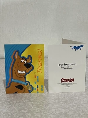 Благодарственные открытки Hallmark Scooby-Doo (9) Party Express - Изображение 1 из 3