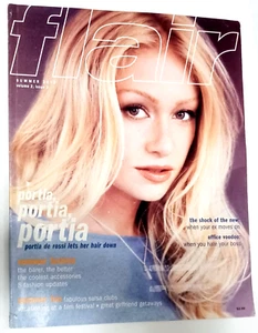 FLAIR Summer 2000 Portia de Rossi; Leonardo DiCaprio; Carol Olsen Near Mint Q5 - Imagen 1 de 2