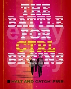 Halt and Catch Fire (TV) Poster 10x8 Photo - Bild 1 von 1