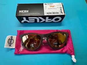 BNIB OAKLEY FROGSKINS OO9013-G055 MATTE BROWN TORTOISE w/PRIZM ROSE GOLD POL P40 - Picture 1 of 7