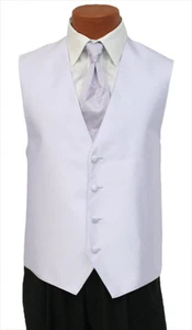 New Men's Purple Lilac Tuxedo Vest Reflections #25 Wedding Groom Prom Small - Picture 1 of 2