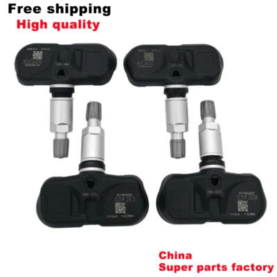 4x Sensor Monitor de Presión de Neumáticos Compatible con TPMS Lexus GX460 RX350 Toyota Scion Foto 1 de 4