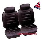 Chevrolet Matiz (2005-10) Luxury Padded Leather Look Car Seat Covers - 2 Fronts
