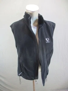 PEARL IZUMI Size M Womens Full Zip Stand Collar Cycling Fleece Athletic Vest 432 - Picture 1 of 13