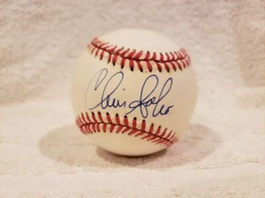 VINTAGE Chris Sabo AUTO'D ONL (White) Baseball, Cincinnati Reds, VERY NICE!! - Picture 1 of 2