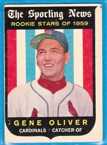 1959 Topps - Sporting News Rookie Stars Gene Oliver #135 (RC) - Picture 1 of 2