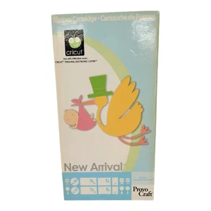 Cricut Cartridge New Arrival by Provo Craft Baby Shapes Font 290222 - Picture 1 of 4
