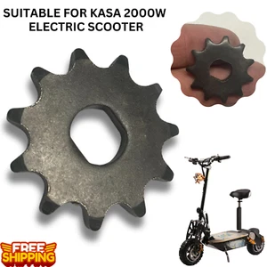 11T Teeth Front Chain Motor Sprocket Dirt Pocket 2000W Electric Scooter S2000R - Picture 1 of 5