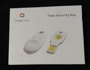 NEW Open box Google Titan Security Key K9T (Bundle Micro USB Cable) - Imagen 1 de 4