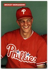 1993 Medford Philadelphia Phillies Photocards Update Mickey Morandini #NNO
