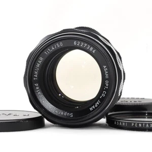 【Almost MINT】Pentax SMC Super Multi Coated Takumar 50mm f1.4 M42 Lens From JAPAN - Picture 1 of 17