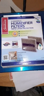 Sunbeam (SFU001) Cool Mist Humidifier Filter - Pack of 2 - Image 1 of 4