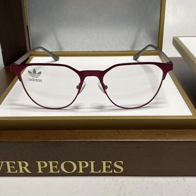Novo Adidas AOM005O/N.057.000 Bordeaux 52-18-145 armação de óculos de metal aro completo - Imagem 1 de 4
