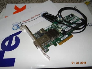 HP Smart Array P421/1 GB FBWC 6 GB controller SAS a 2 porte 631673-B21 - Foto 1 di 1