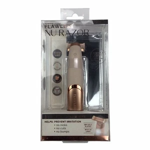 Finishing Touch Flawless Nu Razor Rasoio Elettrico Portatile Senza Fili Ricaricabile - Foto 1 di 2