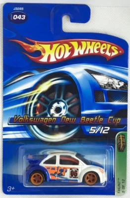 2006 Hot Wheels Treasure Hunts Volkswagen New Beetle Cup Limited Edition #5 / 12 - Image 1 of 2