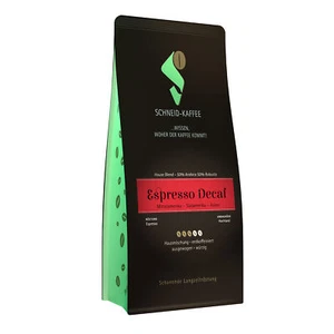Schneid-Kaffe Entkoffeinierter Espresso 1kg Kaffeebohnen Bohnen Kaffee Gemahlen - Bild 1 von 7