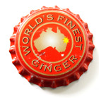 Australia World's Finest Ginger - bouchon de bouteille de soda bouchon en liège