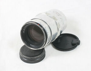 Carl Zeiss Jena Sonnar 135mm f/4 silver Chrome Alu M42 lens S 1Q 5274