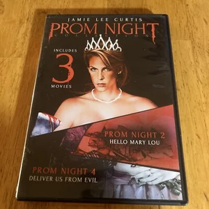 Prom Night 1, 2 & 4 Triple Feature (DVD 2018) (VG) Jamie Lee Curtis - Bild 1 von 4