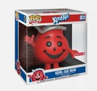 FUNKO POP POP! AD ICONS KOOL - AID MAN #83 10 INCH TARGET EXCLUSIVE BRAND NEW