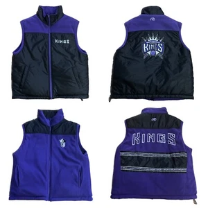 Chaleco Reversible De Colección Sacramento Kings NBA Único Generación Deportiva Adulto M RARO - Imagen 1 de 22