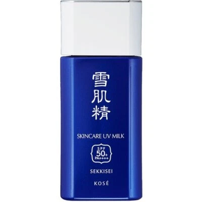 Sekkisei Skin Care UV Milk Emulsion 60g Sunscreen SPF50+/PA++++ KOSE From Japan - Image 1 of 4