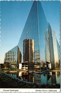 Vintage Postkarte Crystal Cathedral Garden Grove Orange County Kalifornien Architekt - Bild 1 von 2